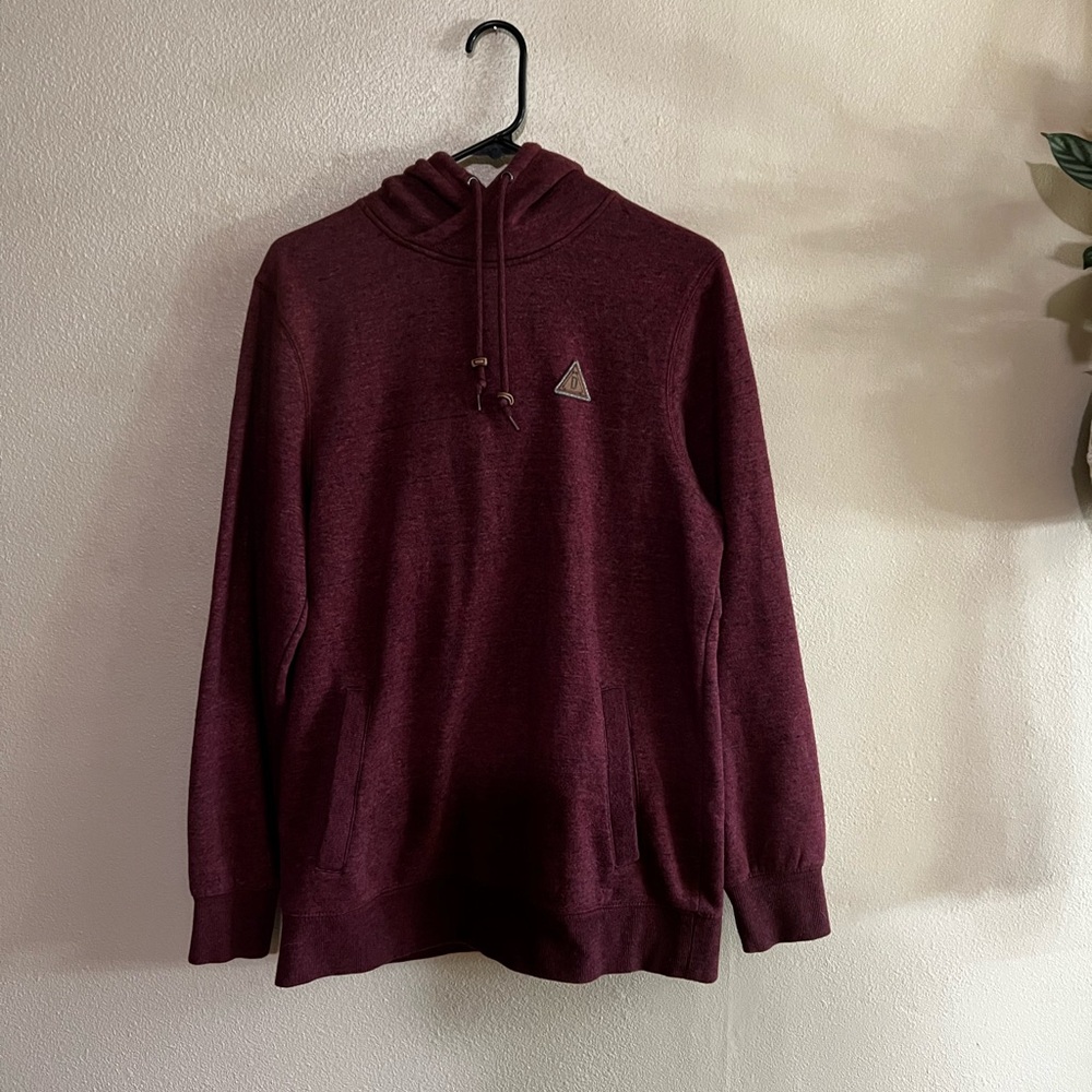 Burgundy Hoodie - Men's Short Sleeve Tee